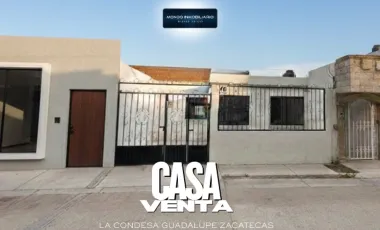 Casa en venta en La Condesa, Guadalupe, Zacatecas