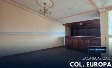 Casa en venta en Europa, Zacatecas, Zacatecas