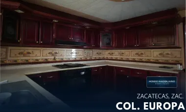 Casa en venta en Europa, Zacatecas, Zacatecas