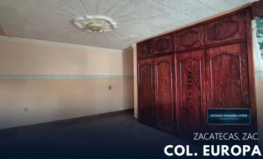 Casa en venta en Europa, Zacatecas, Zacatecas