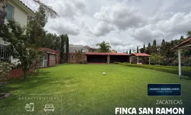 Finca-Rancho en venta en San Ramón, Guadalupe, Zacatecas
