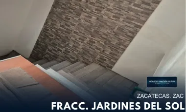 Casa en venta en Jardines del Sol II, Guadalupe, Zacatecas