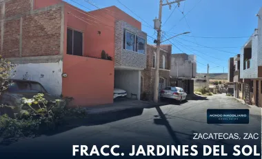 Casa en venta en Jardines del Sol II, Guadalupe, Zacatecas
