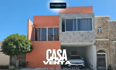 Casa en venta en Magisterial Jardines del Sol, Zacatecas, Zacatecas