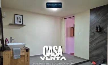 Casa en venta en Magisterial Jardines del Sol, Zacatecas, Zacatecas