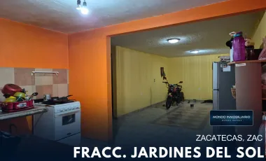 Casa en venta en Jardines del Sol II, Guadalupe, Zacatecas