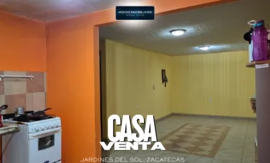 Casa en venta en Magisterial Jardines del Sol, Zacatecas, Zacatecas