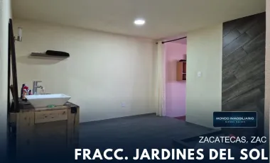 Casa en venta en Jardines del Sol II, Guadalupe, Zacatecas