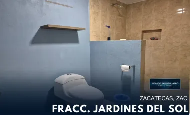 Casa en venta en Jardines del Sol II, Guadalupe, Zacatecas