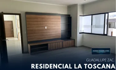 Casa en venta en La Toscana, Guadalupe, Zacatecas