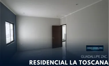 Casa en venta en La Toscana, Guadalupe, Zacatecas