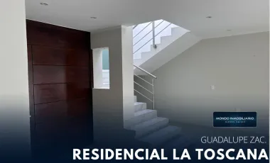 Casa en venta en La Toscana, Guadalupe, Zacatecas