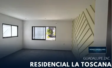 Casa en venta en La Toscana, Guadalupe, Zacatecas