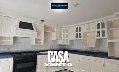 Casa en venta en Villas del Carmen, Guadalupe, Zacatecas