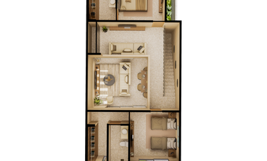 Casa en renta privada  Pájaro en Piedra, Tixcuytun