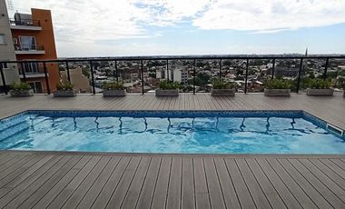 1 AMB. DIVISIBLE EN VENTA, ESCALADITA. EDIFICIO CON SUM,PISCINA,SOLARIUMY LAUNDRY. APTO CREDITO.