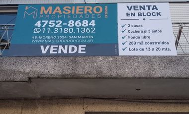 CASA MULTIFAMILIAR EN VENTA SAN MARTIN