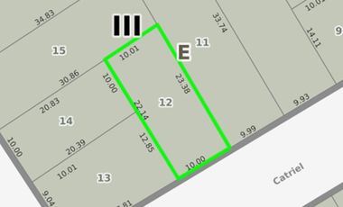 VENTA ANTIGUA CASA A DEMOLER VALOR LOTE.