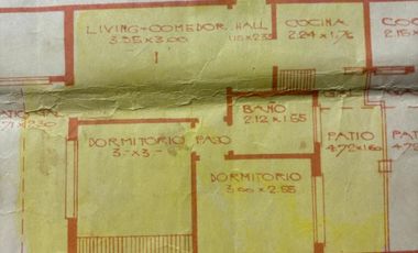 DEPTO 3 AMB CON DOS PATIOS PLANTA BAJA -apto credito