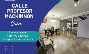 SOLIDA CASA DE 4 DORMITORIOS. AMPLIOS ESPACIOS