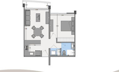Departamento (TERRA) en Venta en Sei Park en Cholul