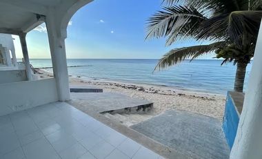 Venta Casa frente al mar, Puerto de Chelem, Yucatan