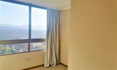 Arriendo espectacular depto., 2dorm 2baños 1 estac.  con terraza y vista verde .