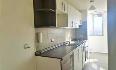 Arriendo espectacular depto., 2dorm 2baños 1 estac.  con terraza y vista verde .