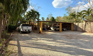 HACIENDA EN VENTA MERIDA, KANASIN, HDA HOLISTICA SAN ANTONIO TEHUITZ, LISTA.