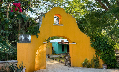 HACIENDA EN VENTA MERIDA, KANASIN, HDA HOLISTICA SAN ANTONIO TEHUITZ, LISTA.