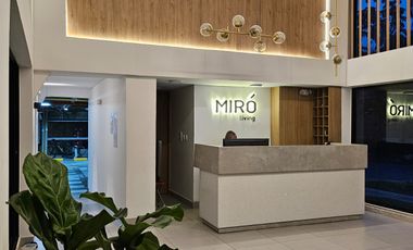 ALQUILER - APARTAESTUDIO - REFUGIO - MIRO LIVING