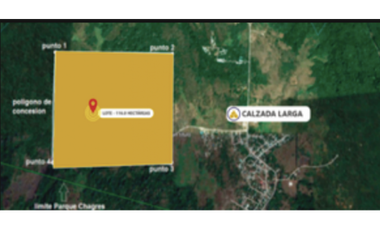 LOTE/TERRENO PARA FUTURO DESARROLLO DE EXTRACCIÓN DE ROCA CALIZA