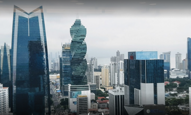 OFICINA AMOBLADA O VACIA 110M2, EN TOWERBANK, CALLE 50