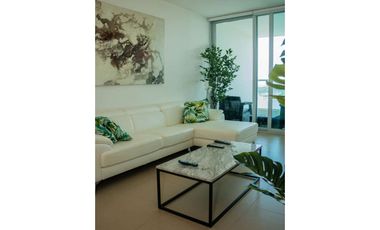 APARTAMENTO AMOBLADO 2 RECAMARAS  PH BAHIA GORGONA