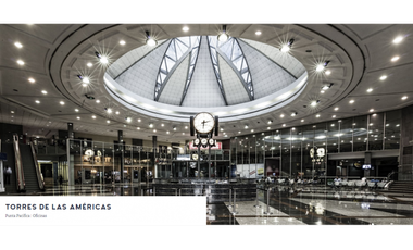OFICINA AMOBLADA DE 408 M2  TORRE LAS AMERICAS