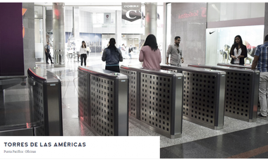 ALQUILER DE OFICINA DE 389 M2 EN TORRE LAS AMERICAS