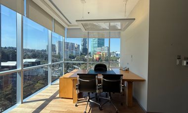 Venta Renta amplia oficina en Santa Fe - Moderno corporativo