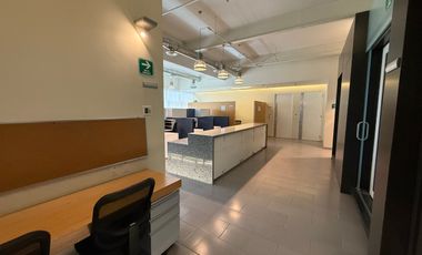 Venta Renta amplia oficina en Santa Fe - Moderno corporativo