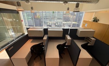 Venta Renta amplia oficina en Santa Fe - Moderno corporativo