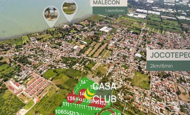 PREVENTA TERRENO 194  EN JOCOTEPEC CON VISTA AL LAGO DE CHAPALA