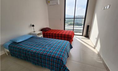 VENTA  APARTAMENTO AMOBLADO EN SANTA MARTA SECTOR POZOS COLORADOS