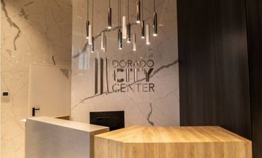 OFICINA LISTA EN EL DORADO CITY CENTER 120M2