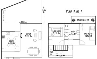 VENTA PH 3 AMBIENTES VILLA ORTUZAR - PERMUTA