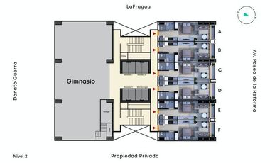 Departamento preventa en Reforma, Col Juárez