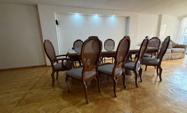 Departamento en renta en Polanco Lamartine Balcón y Amueblado