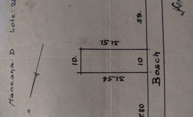 Lote en Venta Ramos Mejia / La Matanza (A034 1408)