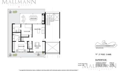 Venta Departamento 2 Amb Be Pilará
