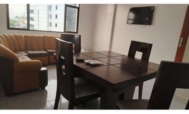 Norte de Guayaquil, Departamento Amoblado en Renta, 80m2