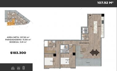 MODERNO Y BIEN UBICADO DEPARTAMENTO 2 EN VENTA PUERTAS DEL SOL CUENCA