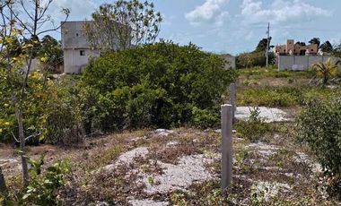 TERRENO EN VENTA EN SEGUNDA FILA DE LAS PLAYAS DE CELESTUN, YUCATÁN.